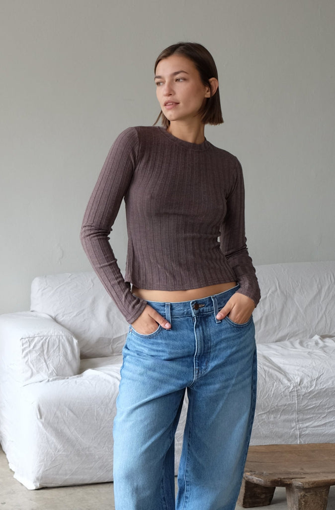 Rowe Open Back Long Sleeve