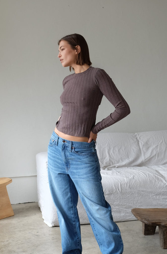 Rowe Open Back Long Sleeve