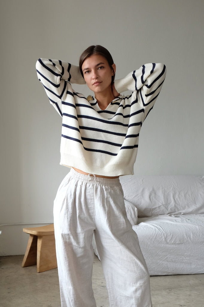 Camille Stripe Sweater