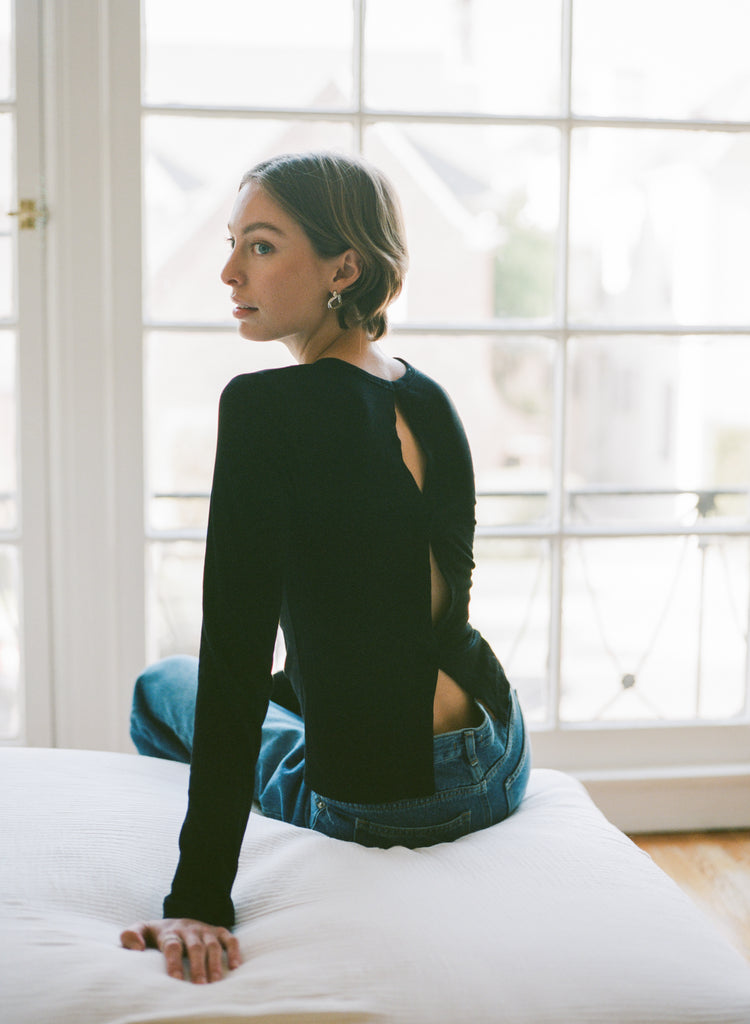 Faye Keyhole Top