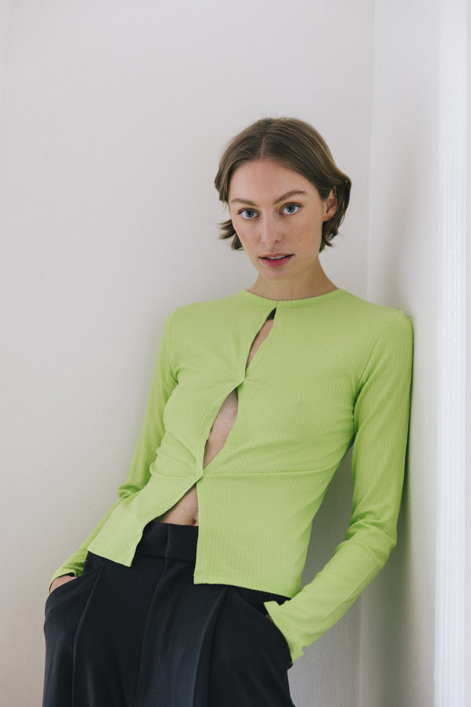 Faye Keyhole Top