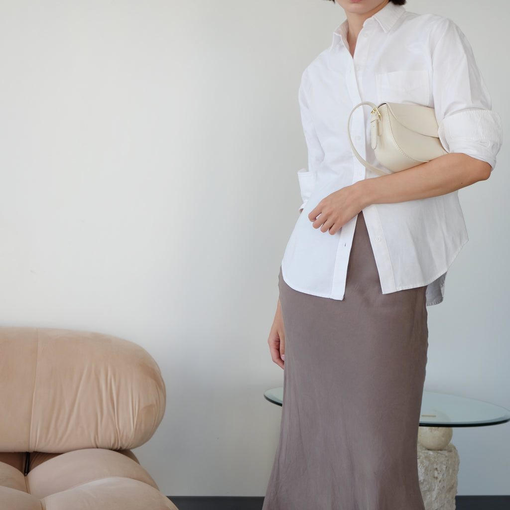 Minerva Shoulder Bag White