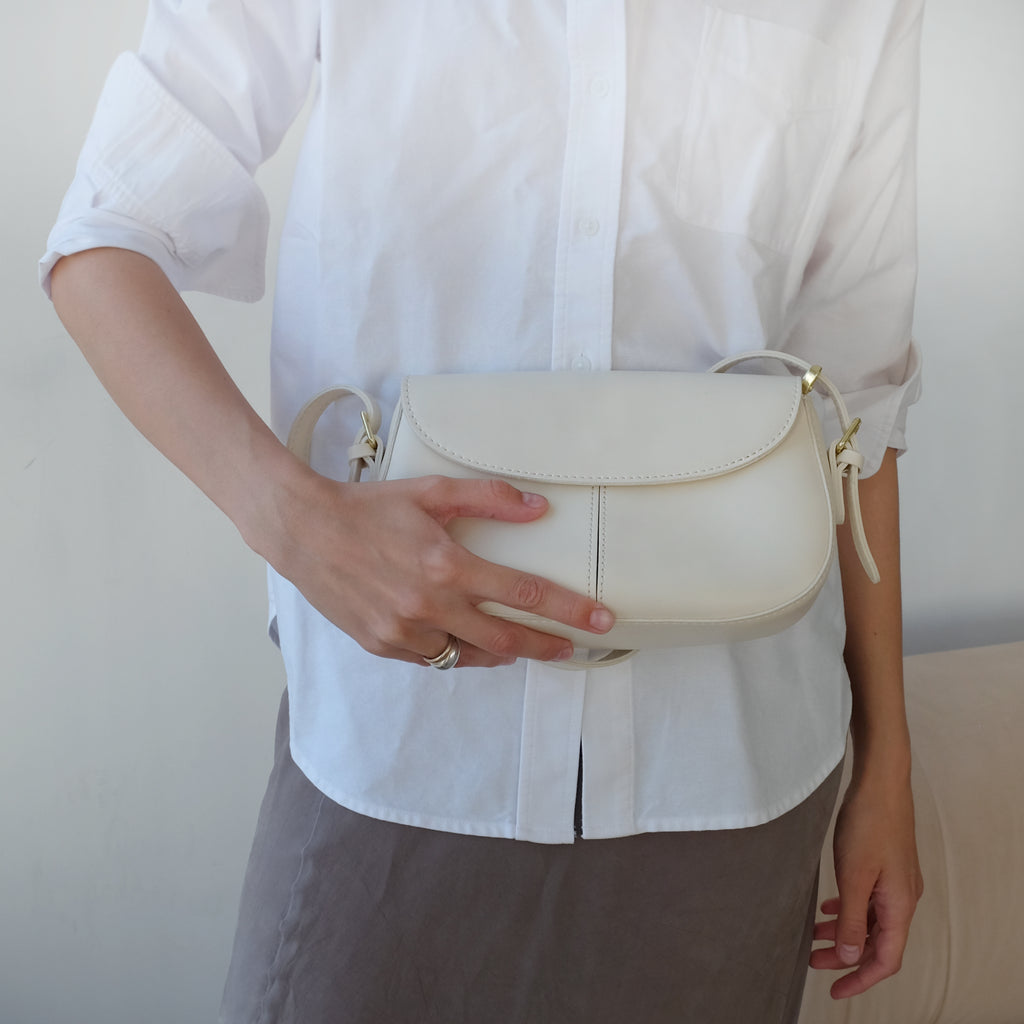 Minerva Shoulder Bag White
