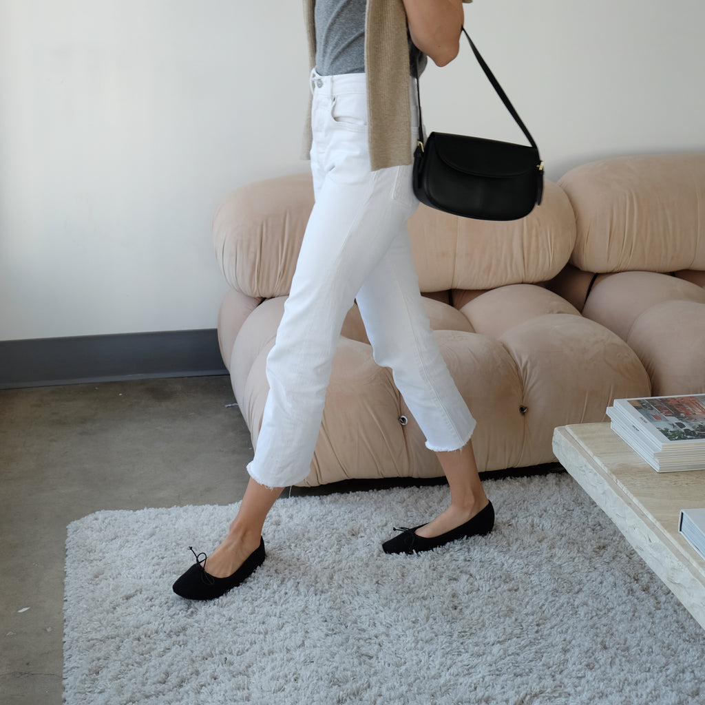 Sienna Ballet Flats Black