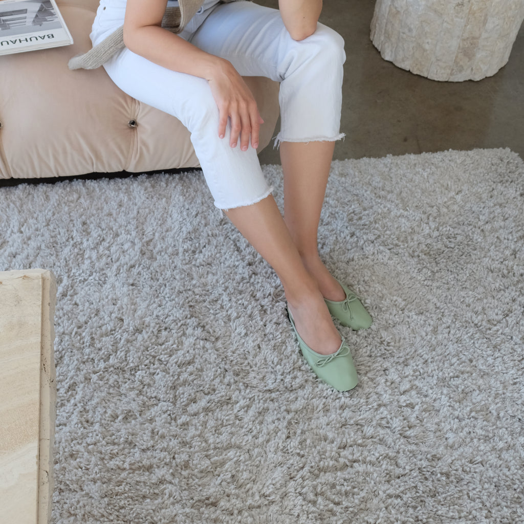 Sienna Ballet Slides Mint