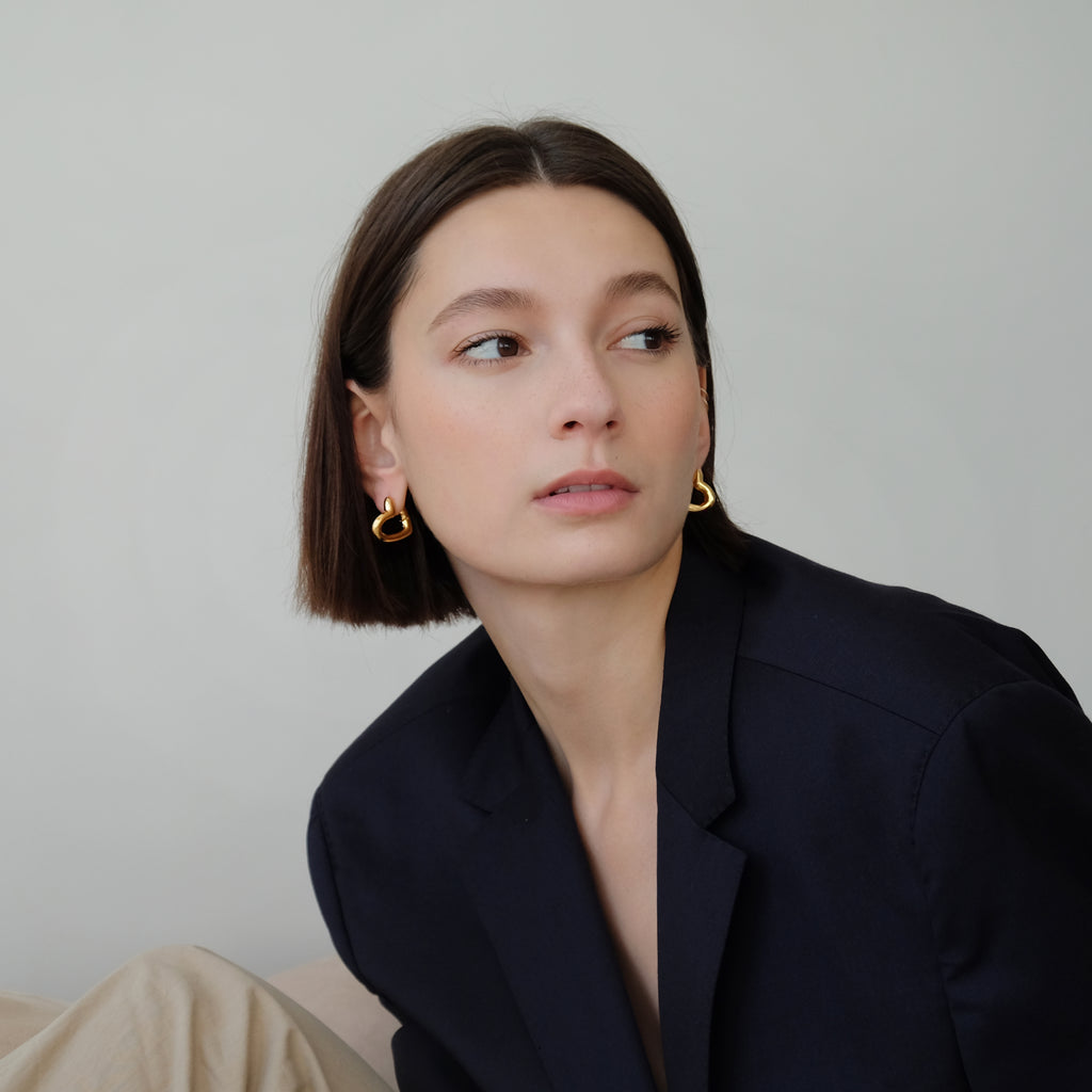 Heart Hoops Gold